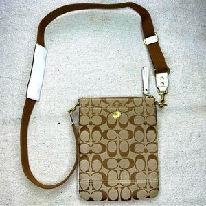 Coach Signature Logo Crossbody Bag